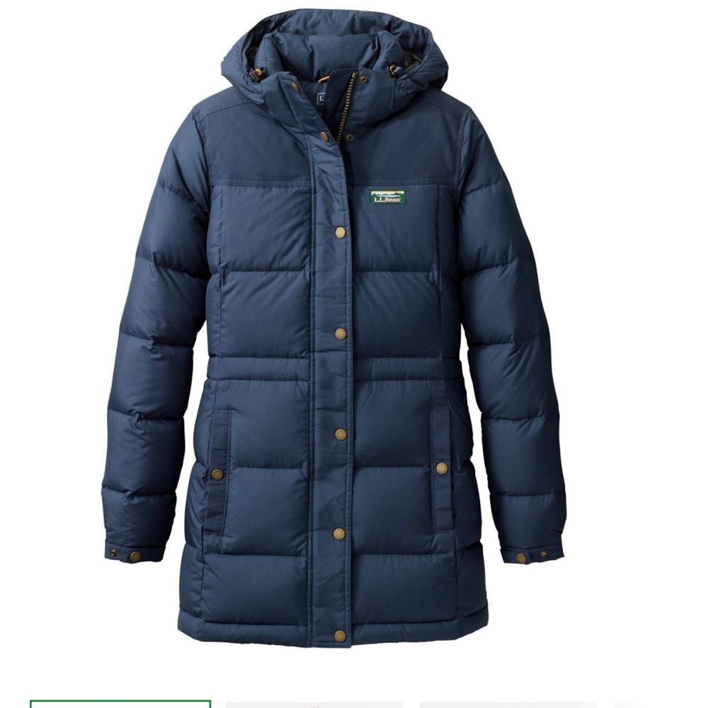 Mountain Classic Down Parka - Navy